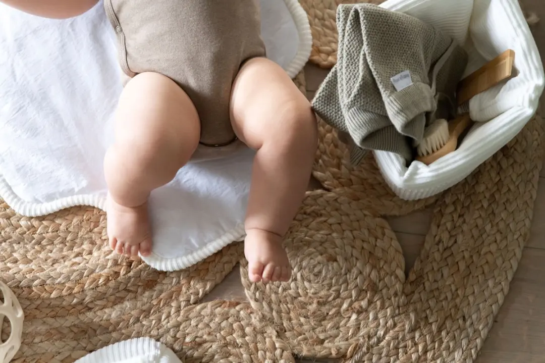 Baby's Only Verschoonmatje Sense Oud Roze - Inclusief opbergzakje