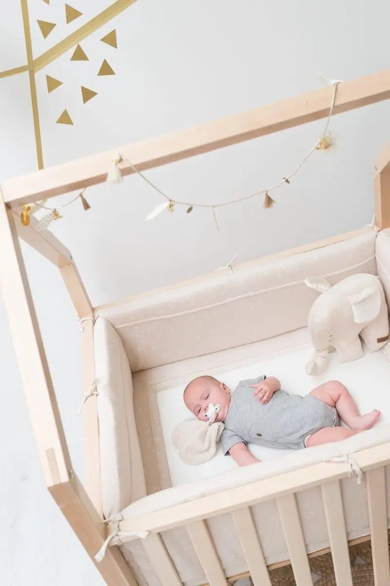 Baby's Only Gebreid Boxkleed Sparkle Koper-Honey Mêlee 80x100cm