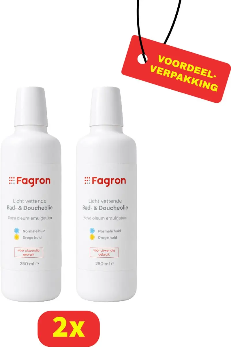 Fagron Licht Vettende Bad- en Doucheolie 250ml