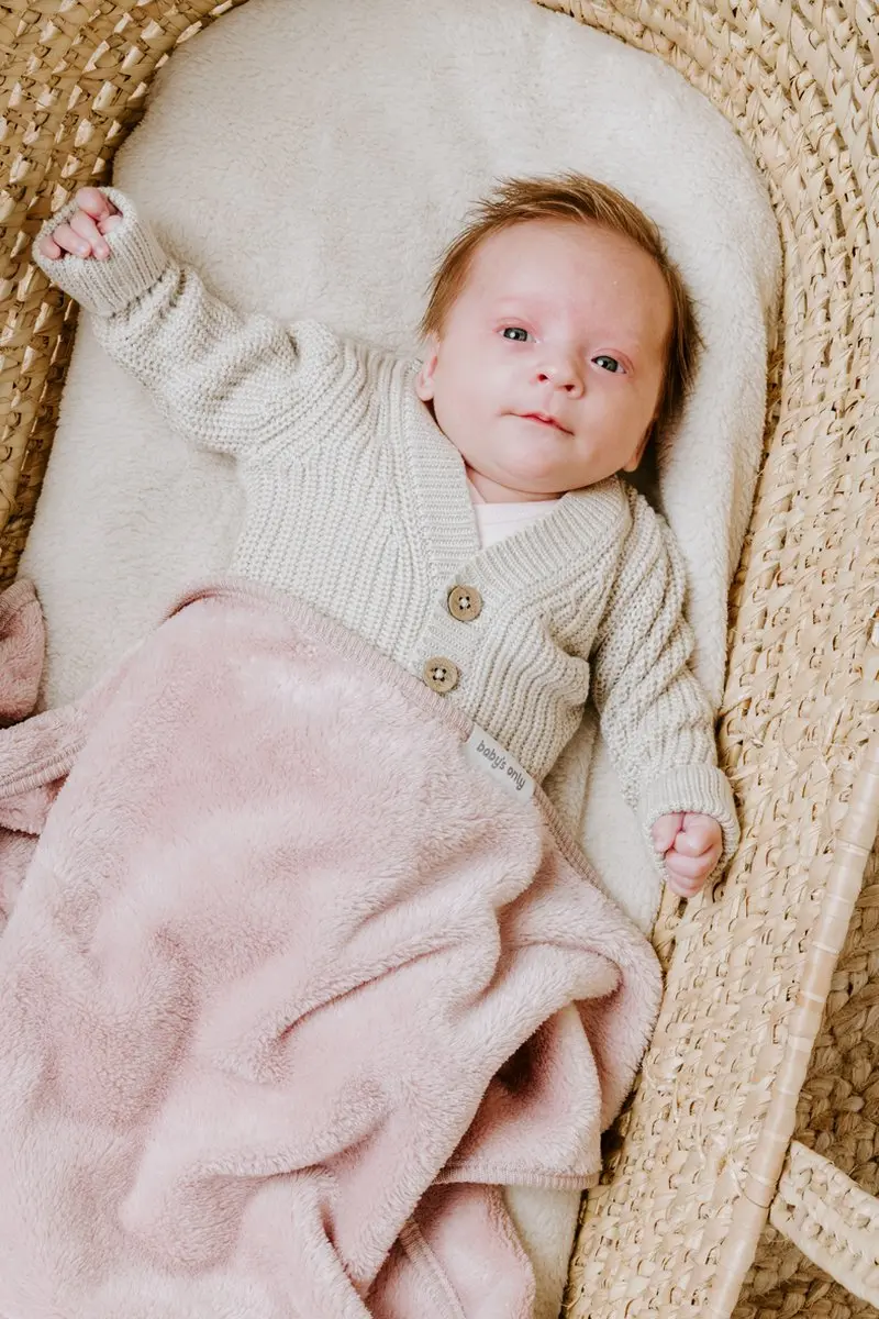Baby's Only Wiegdeken Cozy Urban Taupe 70x95cm - 2.0 TOG