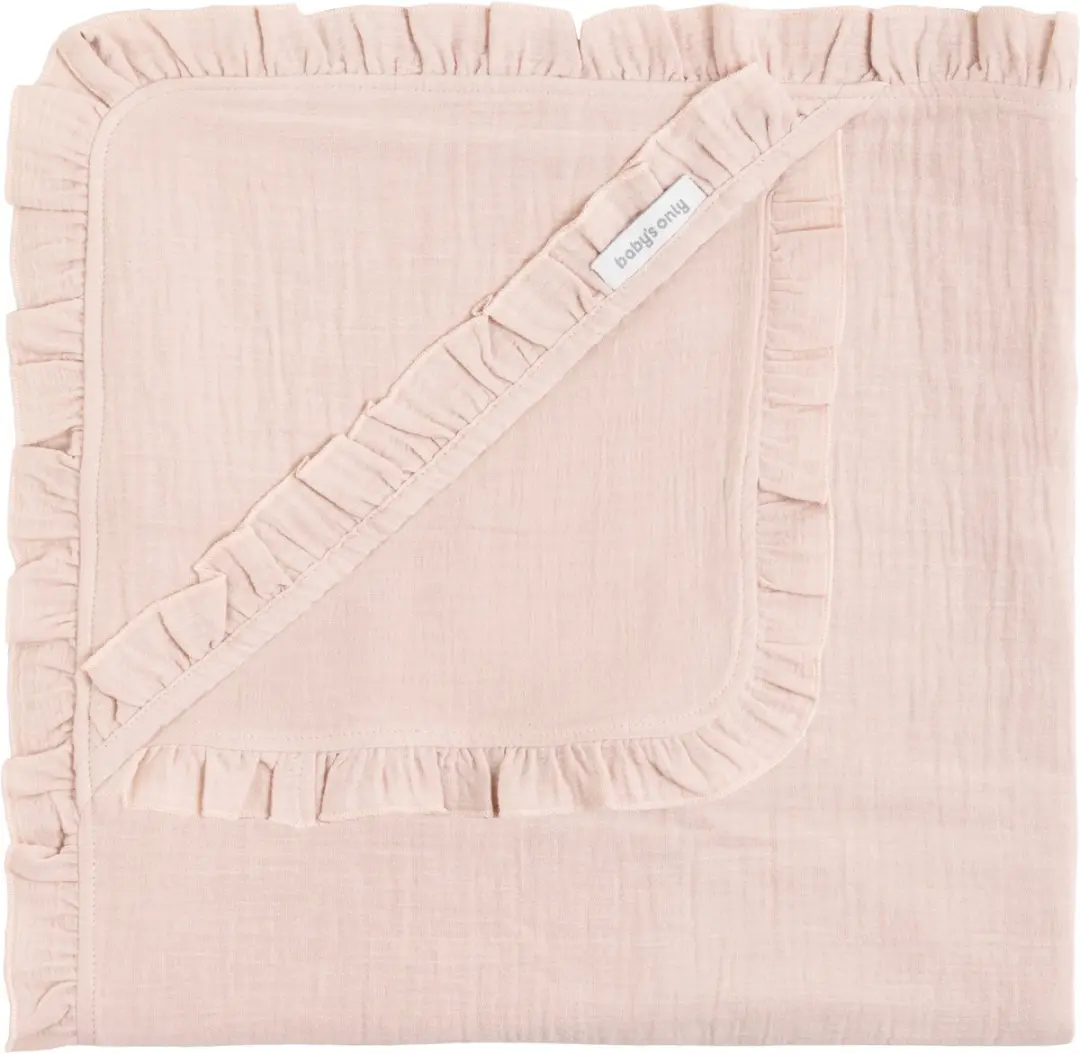 Baby's Only Wikkeldeken Oud Roze 75x75cm
