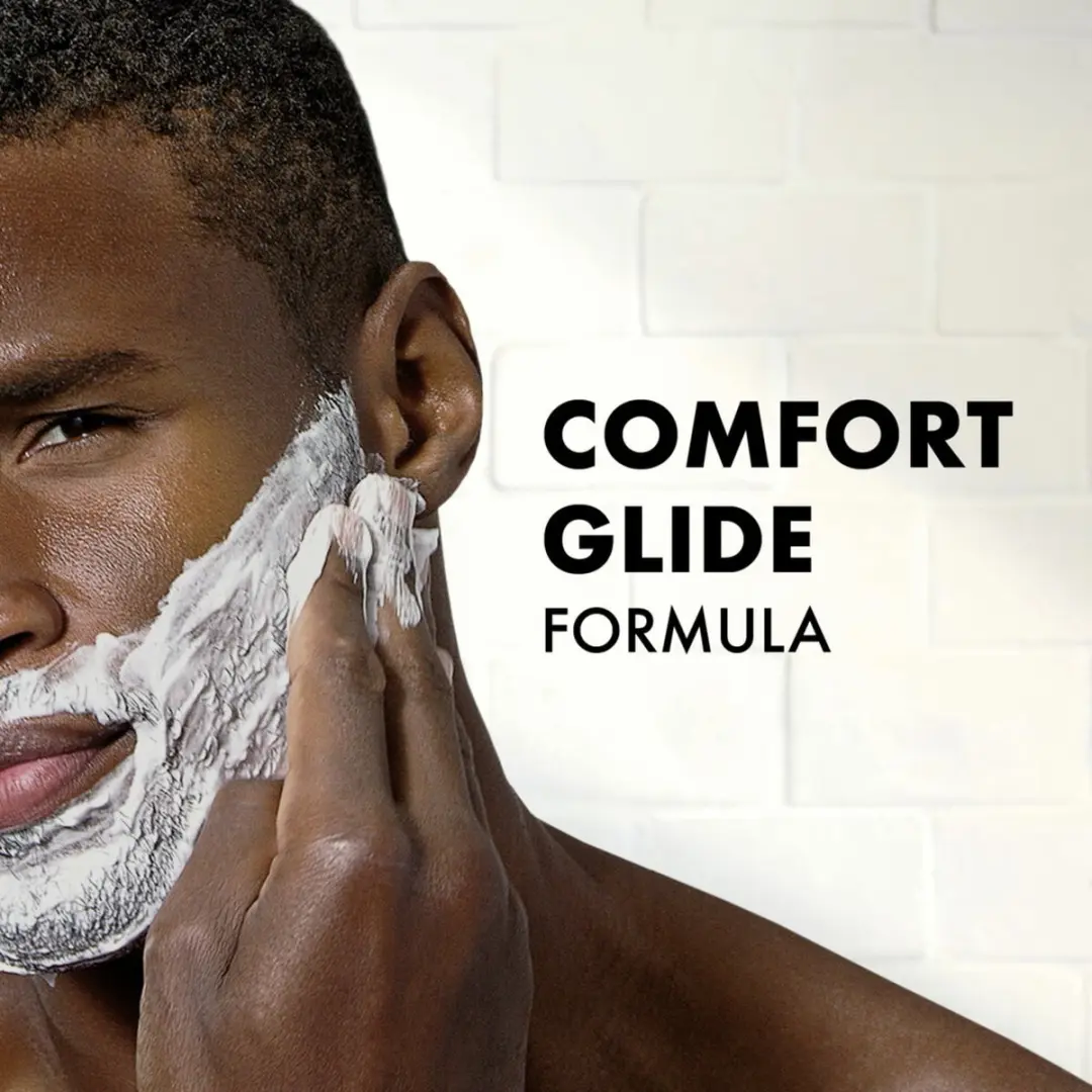 Gillette Basic Scheerschuim Gevoelige Huid 200ml - 6 Stuks