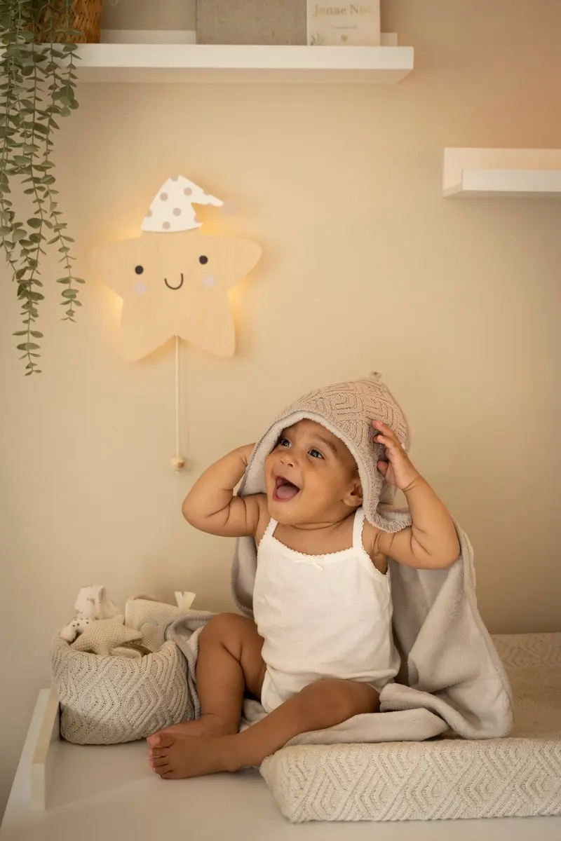 Baby's Only Sierra Wikkeldeken 75x75cm - Wit Off White