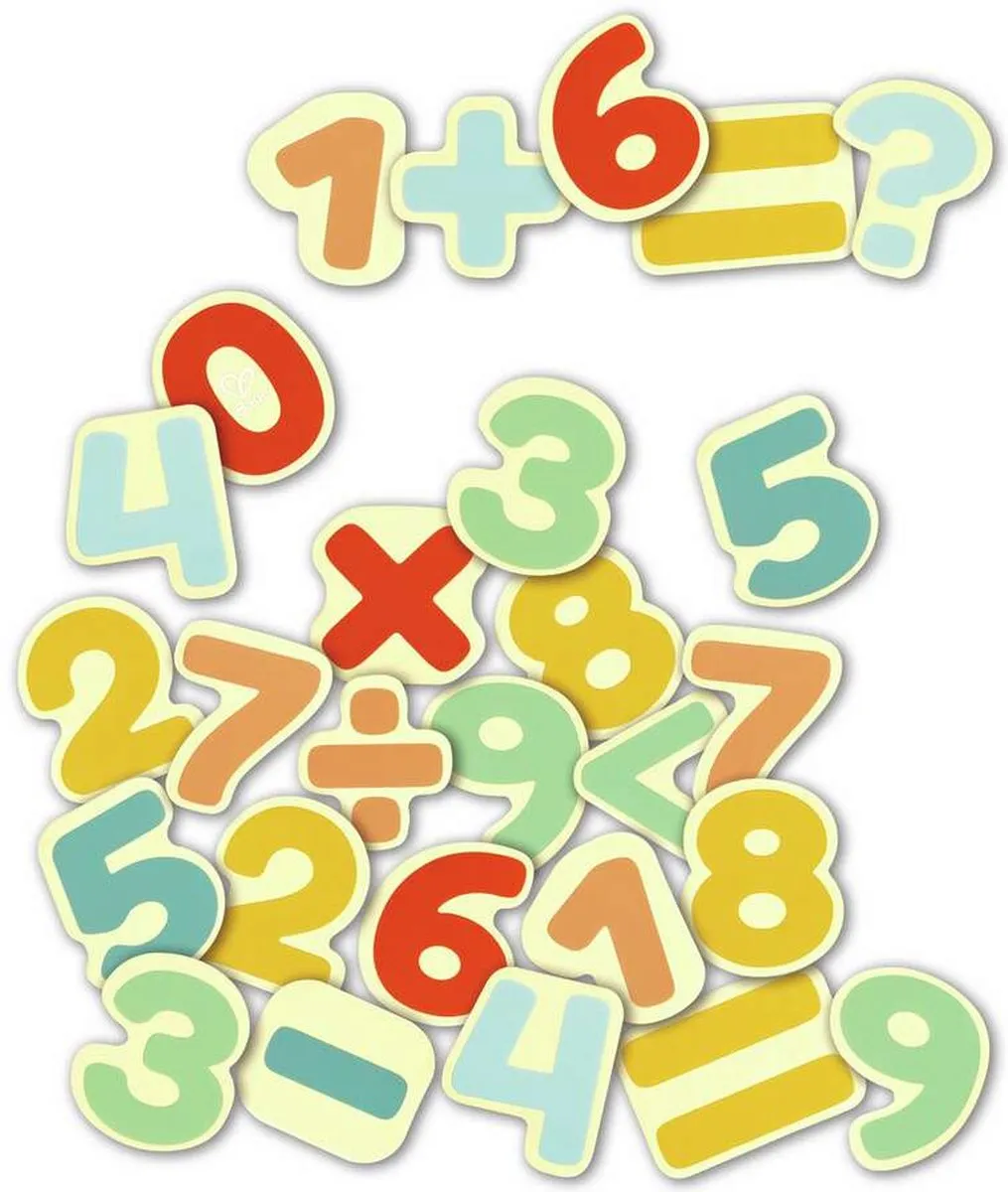 Hape Magnetische Getallen - Multikleur