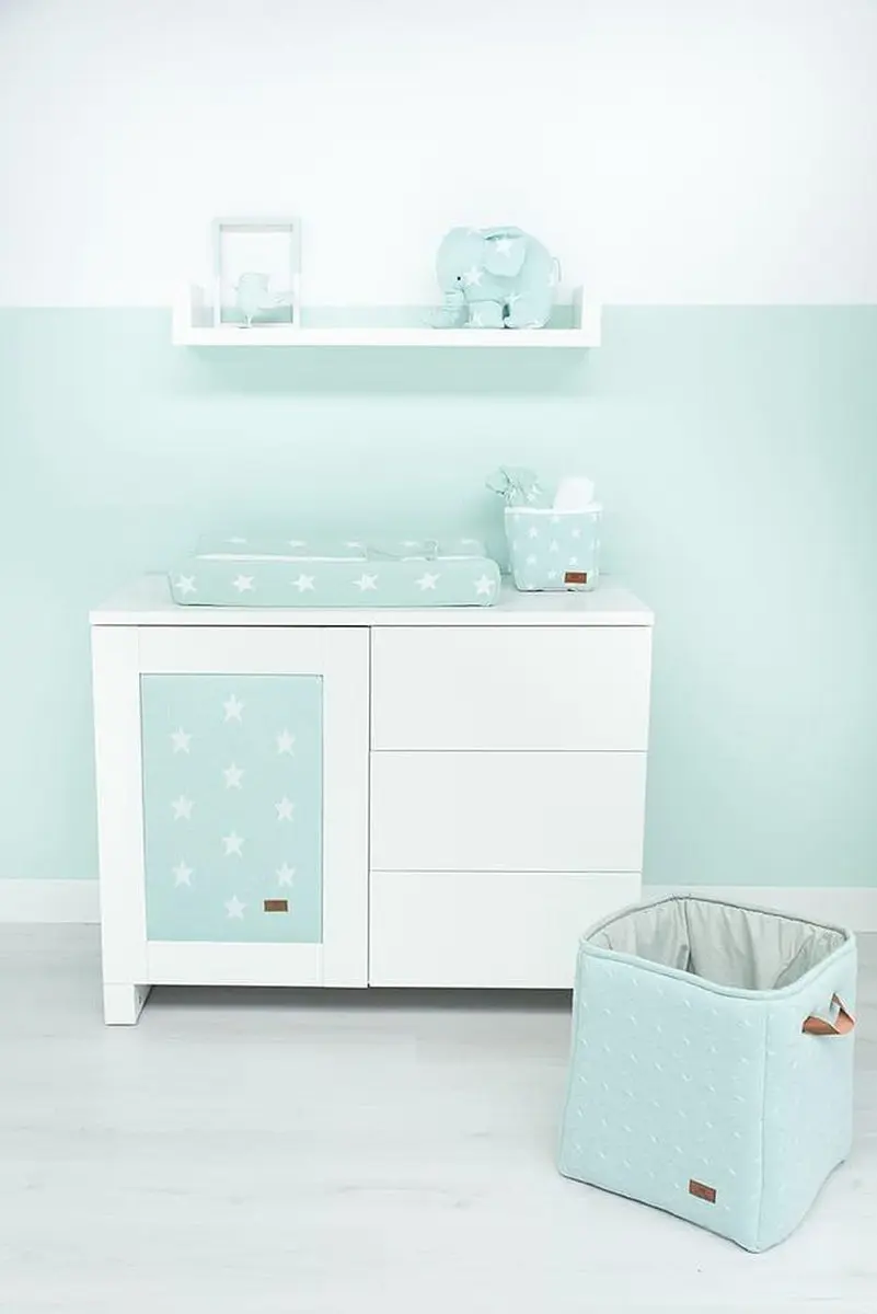 Baby's Only Aankleedkussenhoes Star - 45x70cm - Roze/Wit