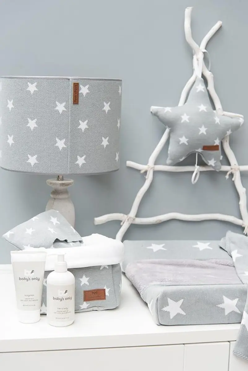 Baby's Only Aankleedkussenhoes Star - 45x70cm - Roze/Wit