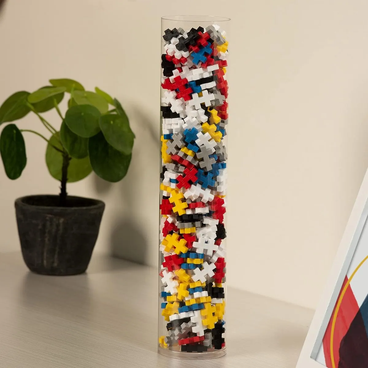 Plus-Plus Inspired Mondriaan Compositie A 350 Bouwstenen - 4279