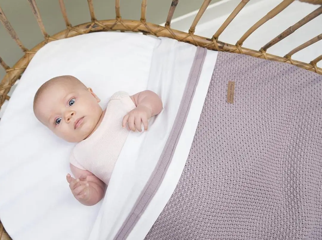 Baby's Only Flavor Classic Roze Ledikantdeken - 100x135cm