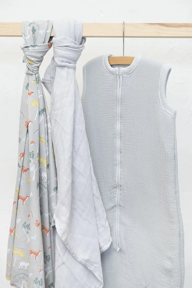 Baby's Only Breeze Slaapzak 70cm - Grijs - 100% Katoen