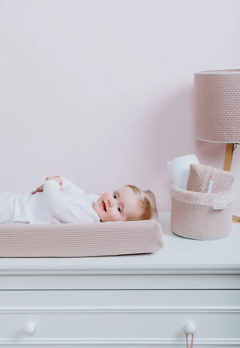 Baby's Only Gebreid Commodemandje Oud Roze