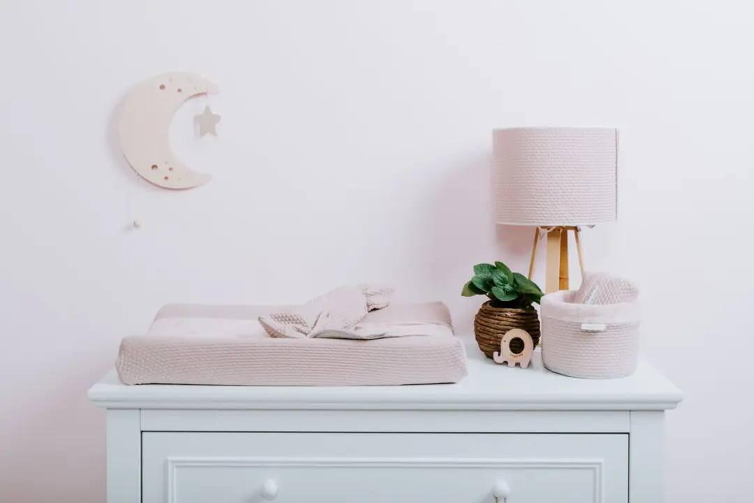 Baby's Only Gebreid Commodemandje Oud Roze