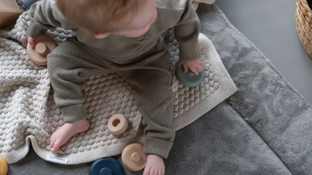 Baby's Only Boxkleed Cozy Parklegger Speelkleed Urban Green 75x95cm