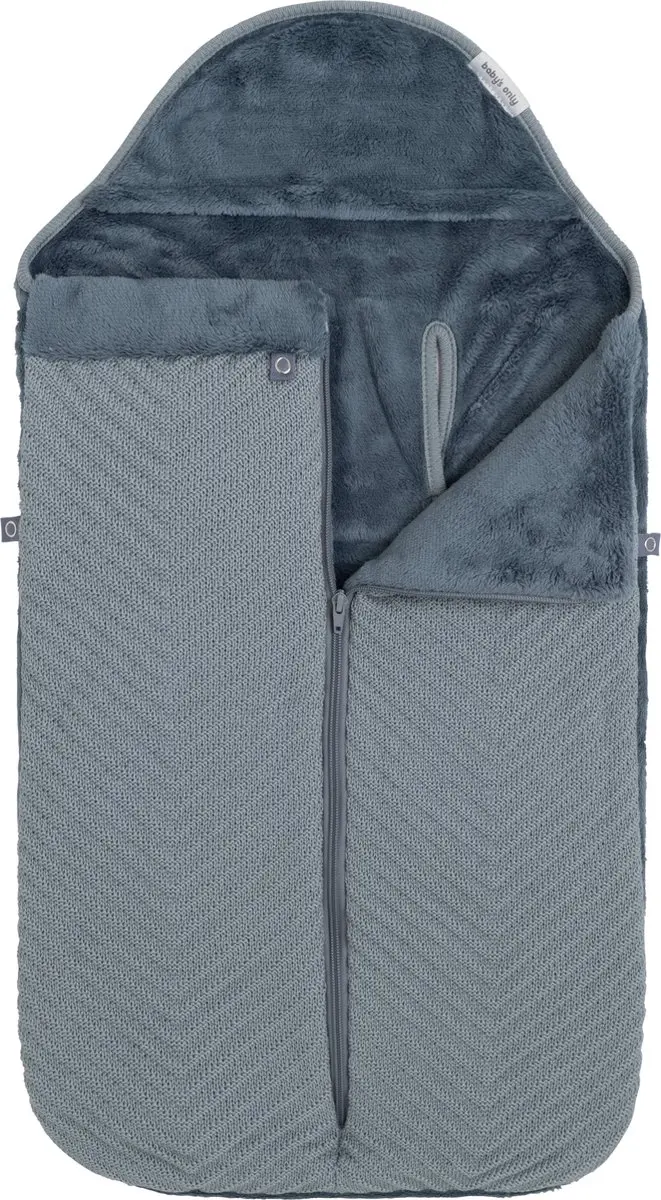 Baby's Only Voetenzak autostoel 0+ Grace Nordic Blue