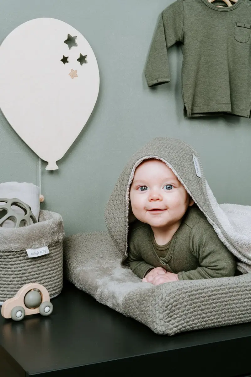 Baby's Only Badcape Sky Warm Linen 75x85cm