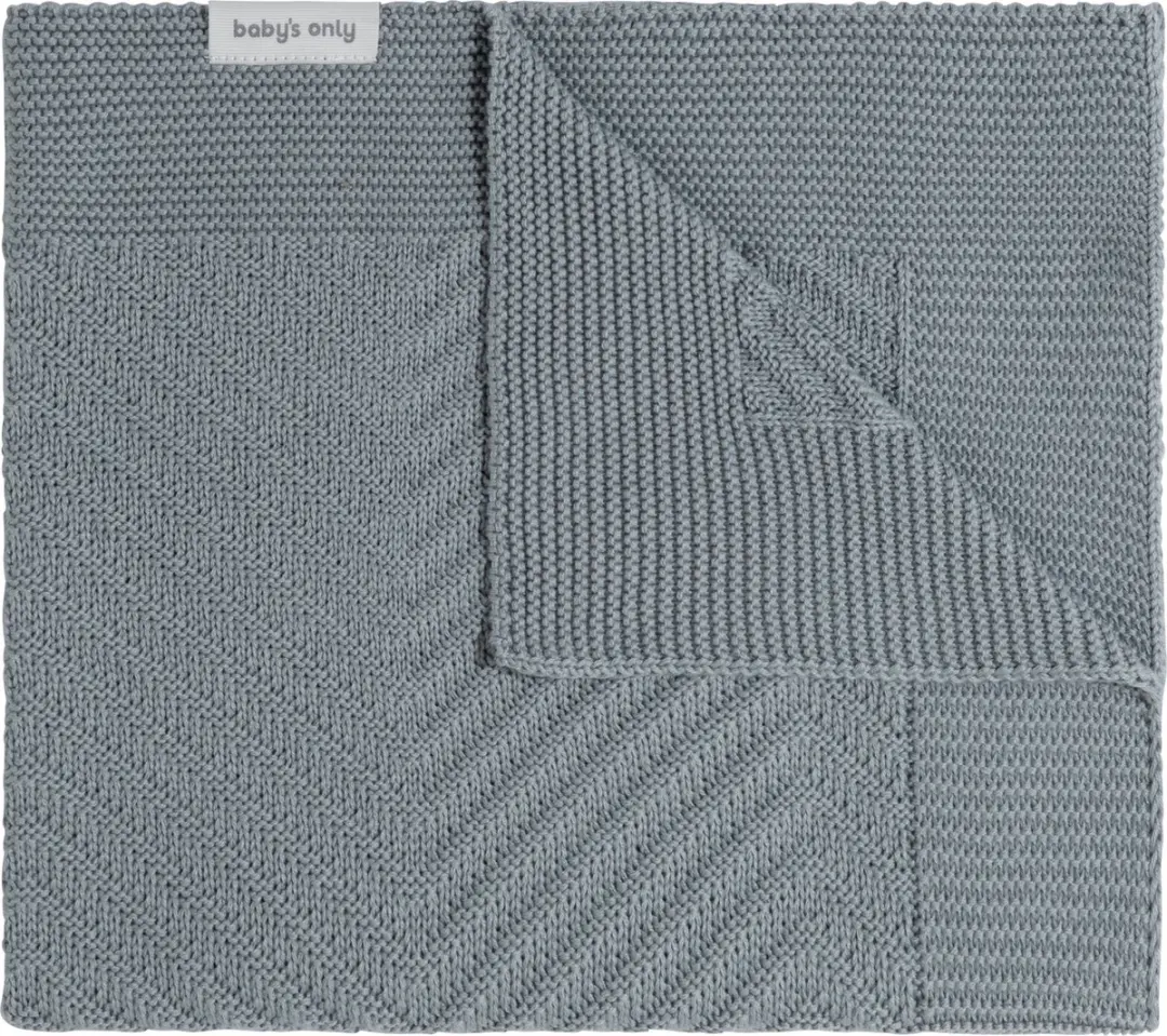 Baby's Only Ledikantdeken Grace Nordic Blue 100x135cm