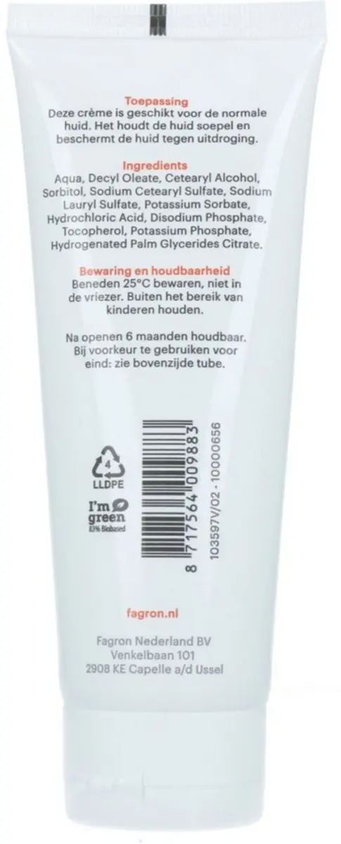 Fagron Lanettecrème FNA 100g