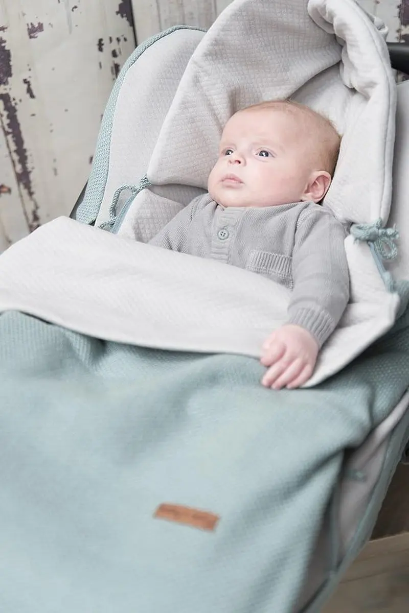 Baby's Only Zomer Voetenzak Autostoel 0+ Classic Stonegreen