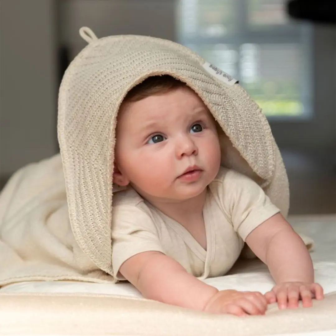 Baby's Only Badcape Grace Warm Linen - 75x85cm