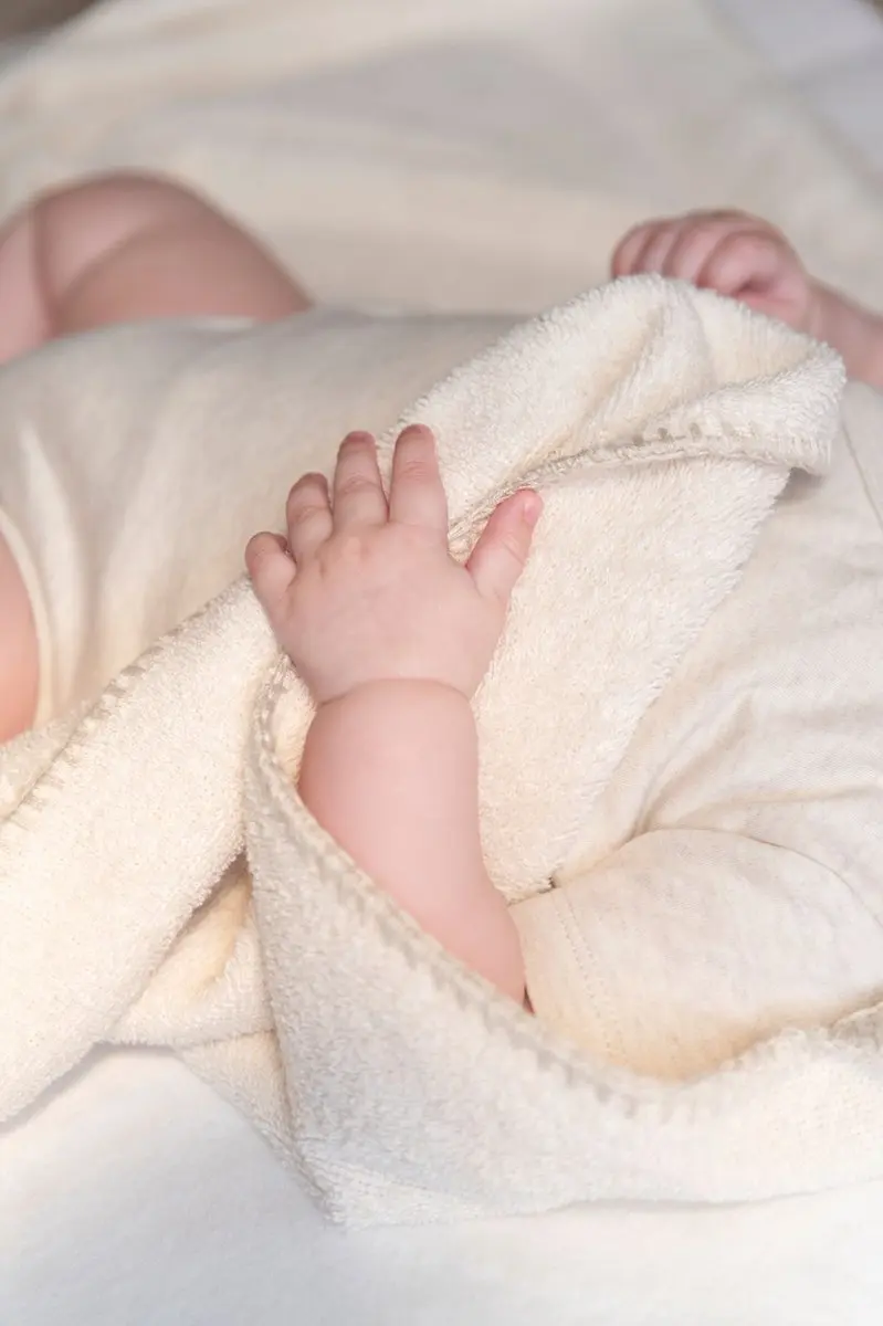 Baby's Only Badcape Grace Warm Linen - 75x85cm