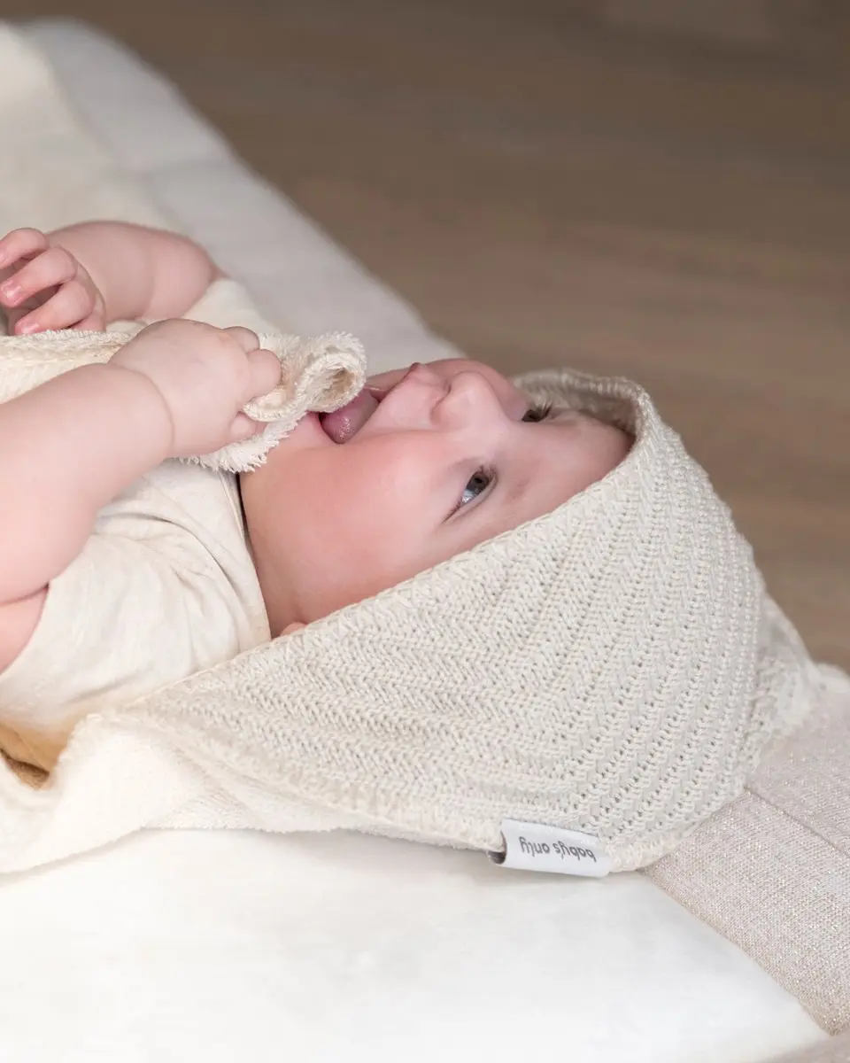 Baby's Only Badcape Grace Warm Linen - 75x85cm