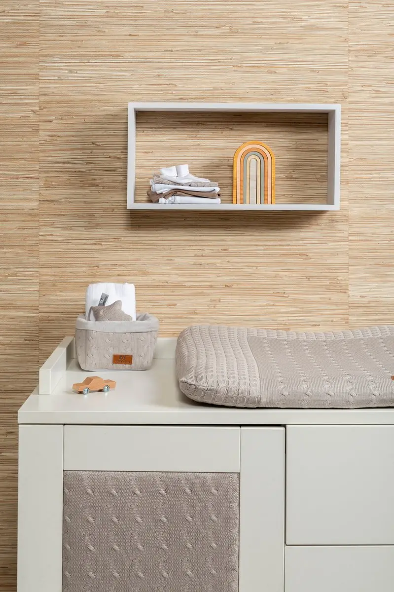Baby's Only Aankleedkussenhoes Cable Leem 75x85cm