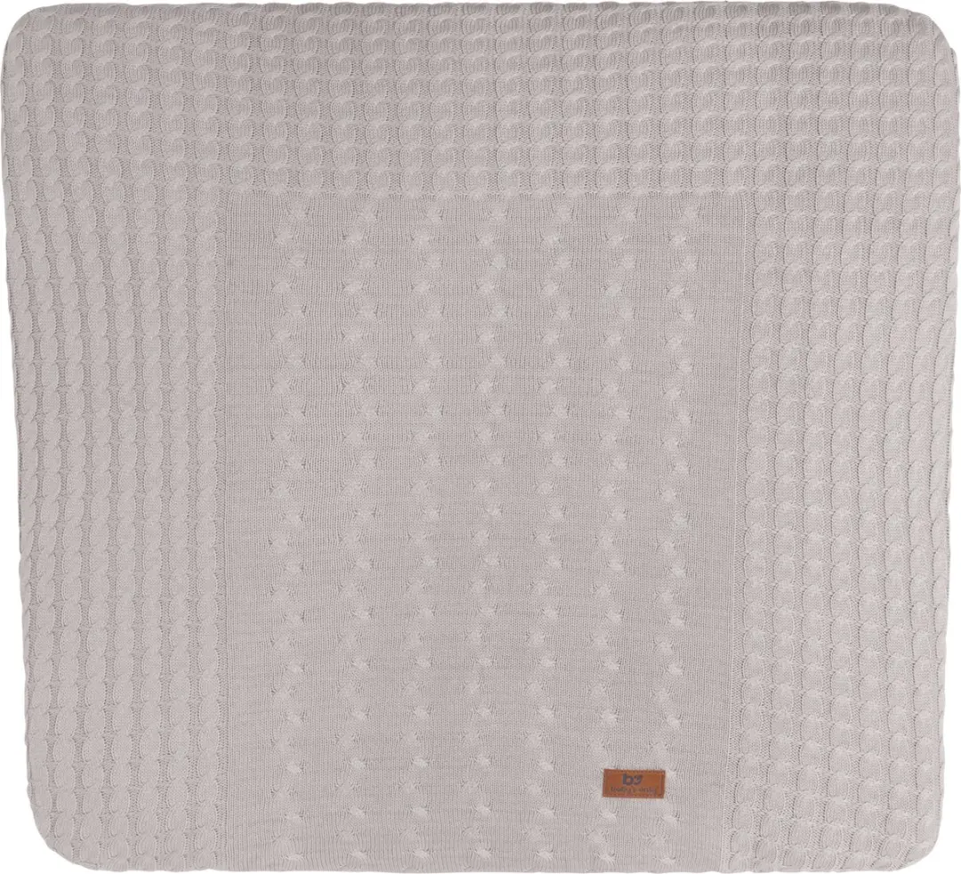 Baby's Only Aankleedkussenhoes Cable Leem 75x85cm