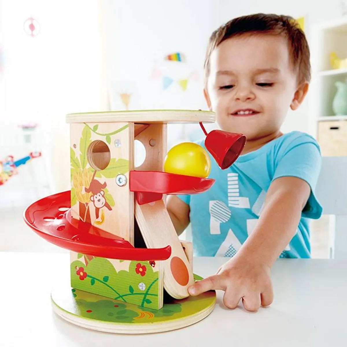 Hape Jungle Pers en Glijbaan E0508 - 2 Stuks - Multicolor