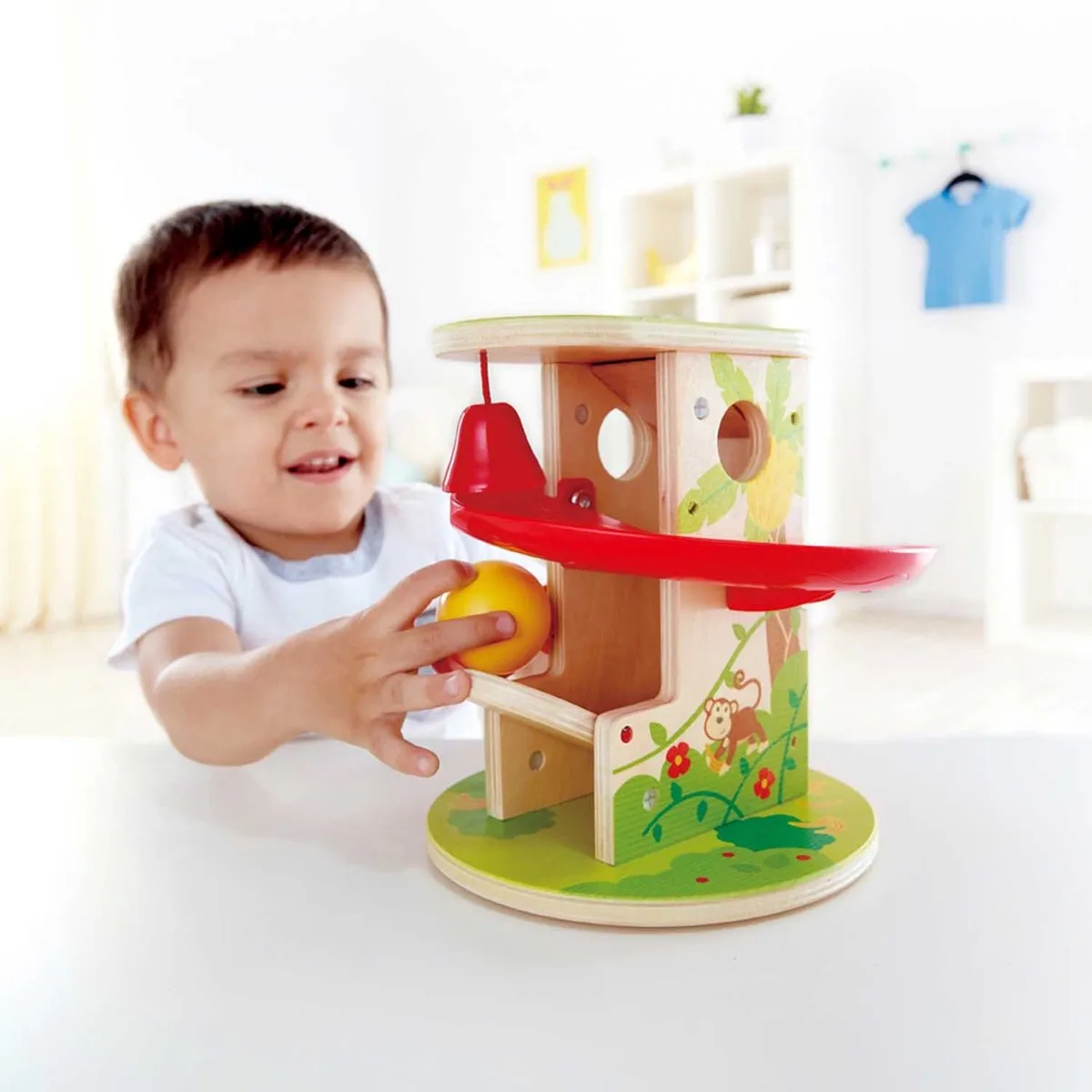 Hape Jungle Pers en Glijbaan E0508 - 2 Stuks - Multicolor - afbeelding 6 van 6