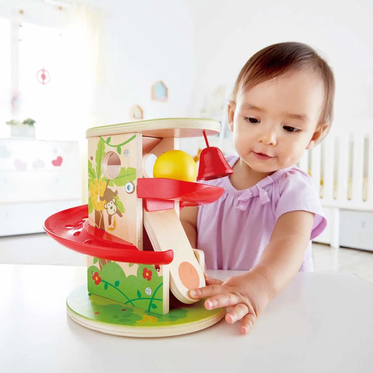 Hape Jungle Pers en Glijbaan E0508 - 2 Stuks - Multicolor