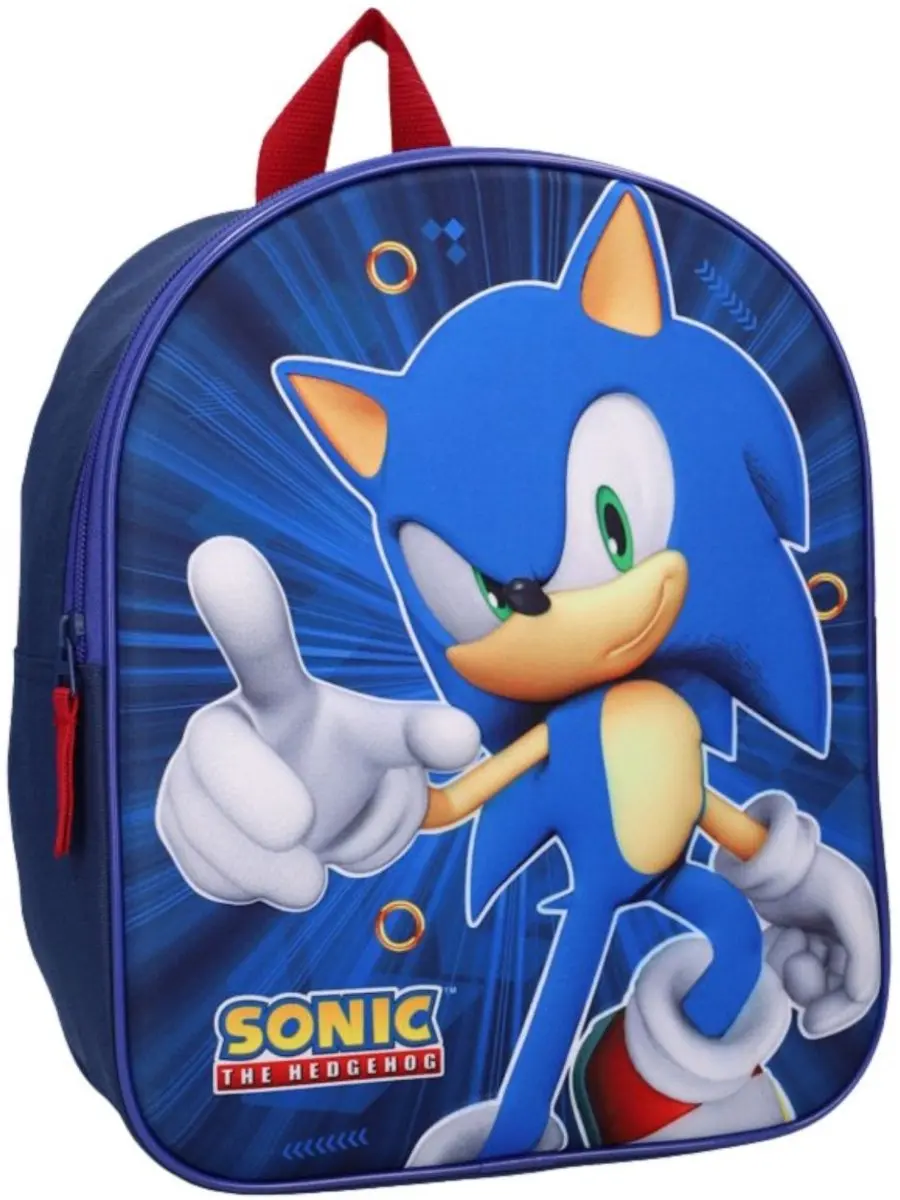 Sonic Schoolset Rugzak & Lunchset - Multi Color