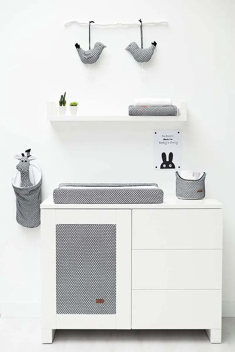 Baby's Only Aankleedkussenhoes Sun Mint/Stonegreen - 45x70cm