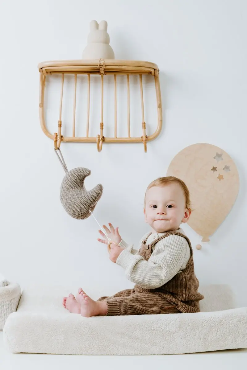Baby's Only Aankleedkussenhoes Cozy Misty Blue 45x70cm