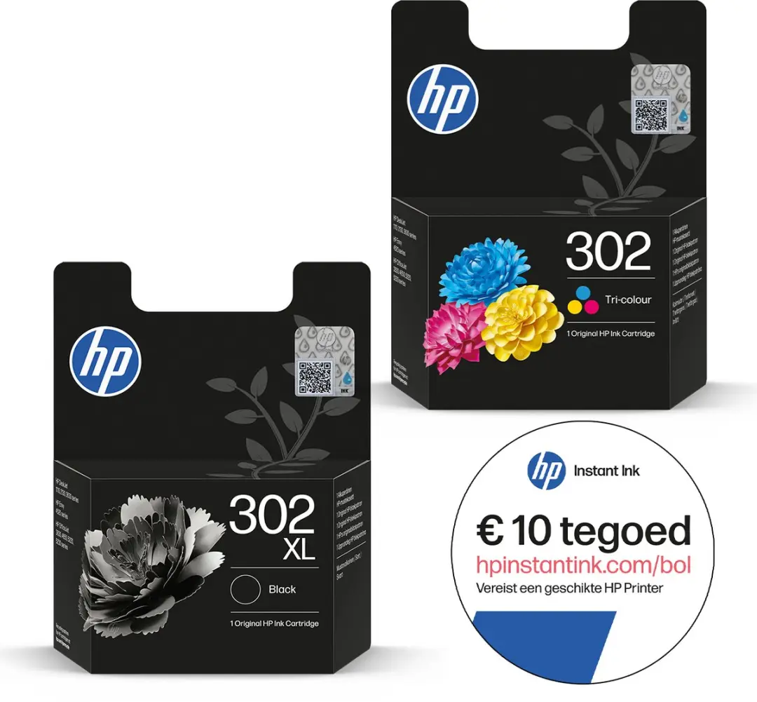 HP 302/304 Inktcartridges
