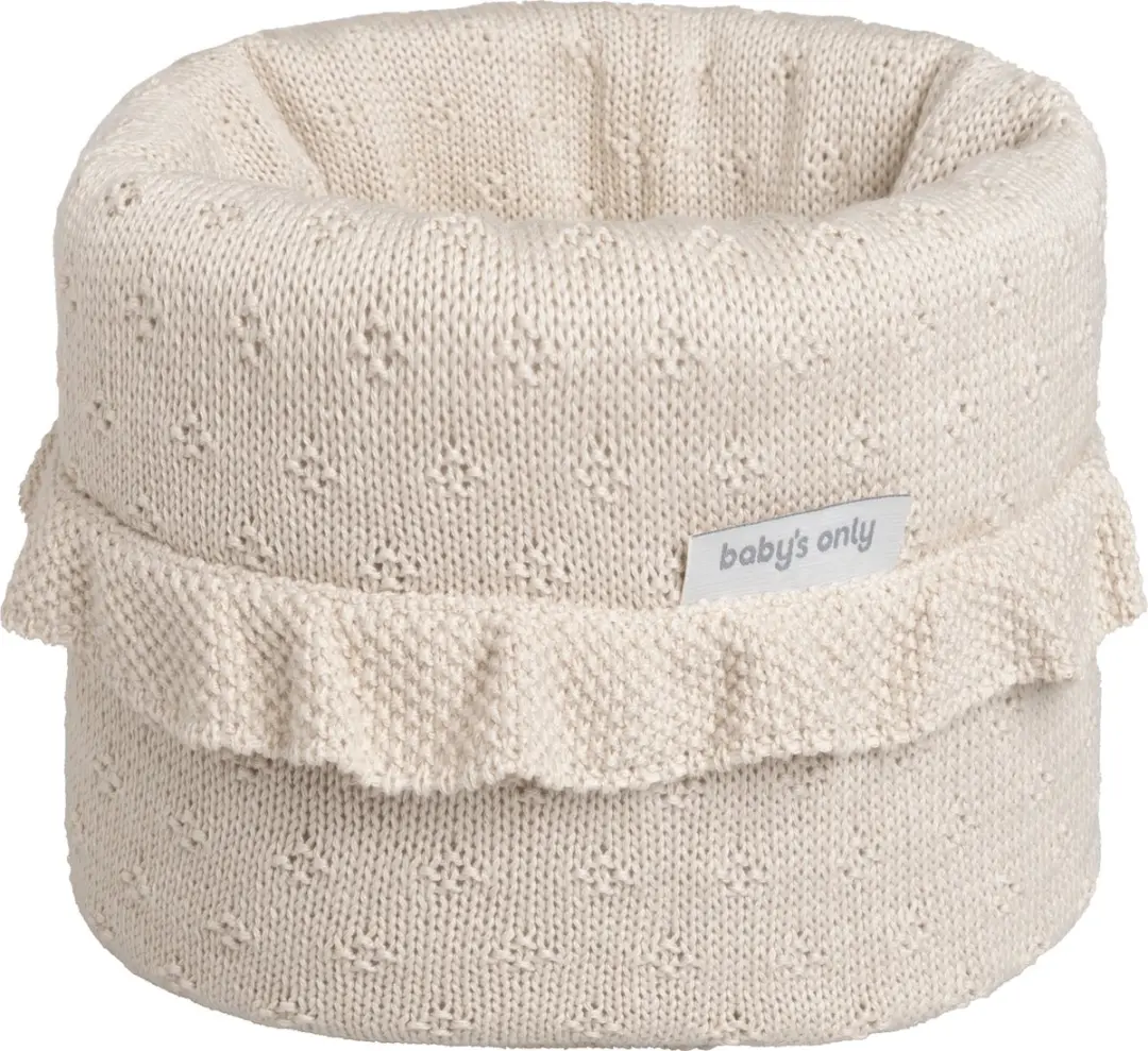 Baby's Only Gebreid Commodemandje Warm Linen