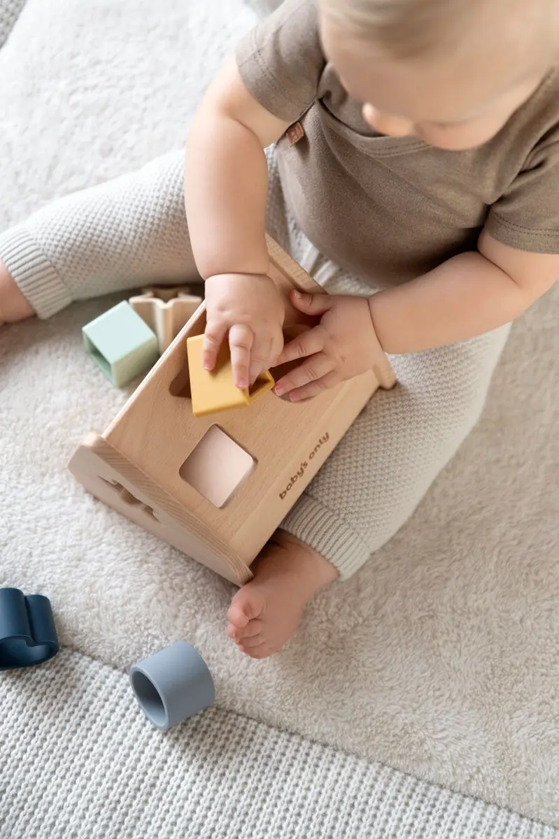 Baby's Only Gebreid Boxkleed Hope 80x100cm - Ecru