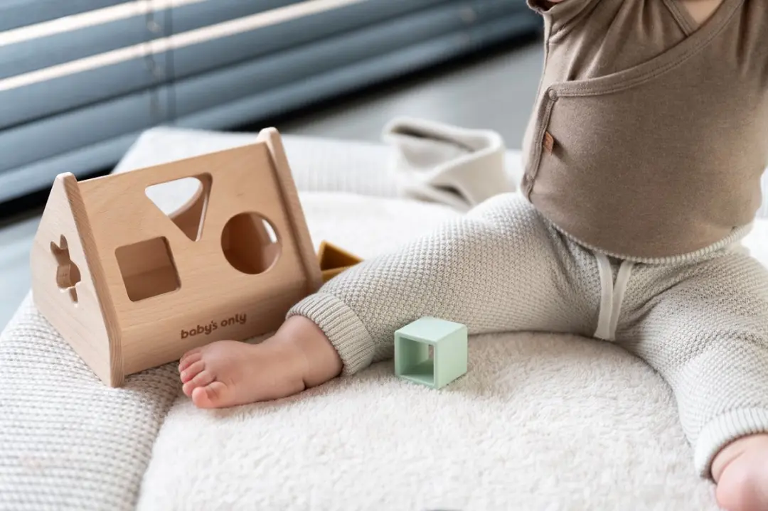 Baby's Only Gebreid Boxkleed Hope 80x100cm - Ecru