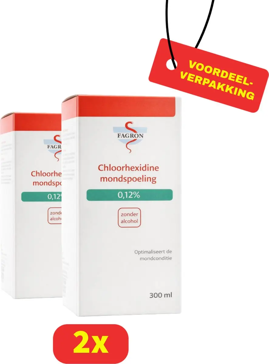 Fagron Chloorhexidine Mondspoeling 0.12%