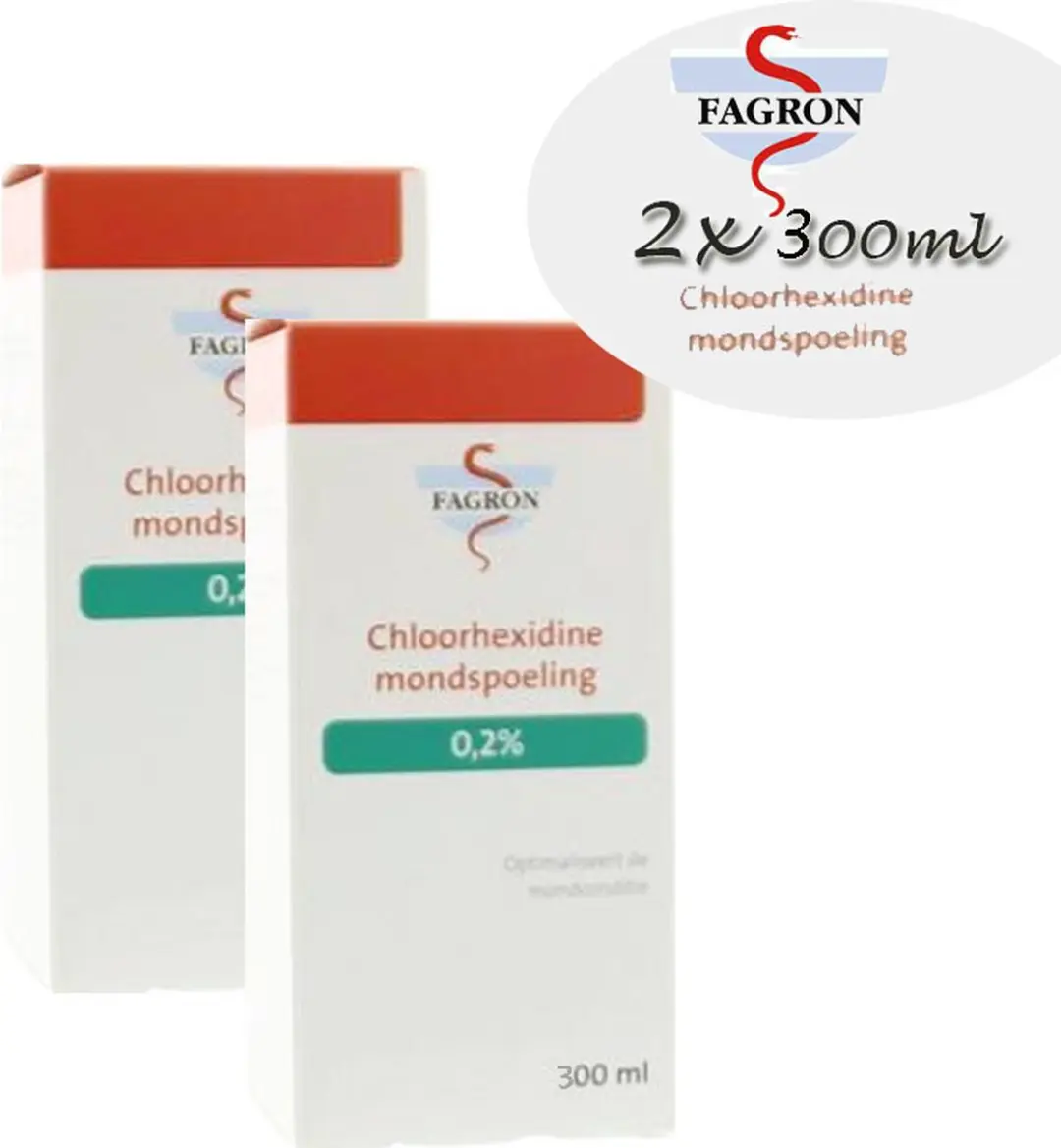 Fagron Chloorhexidine Mondspoeling 0,2%