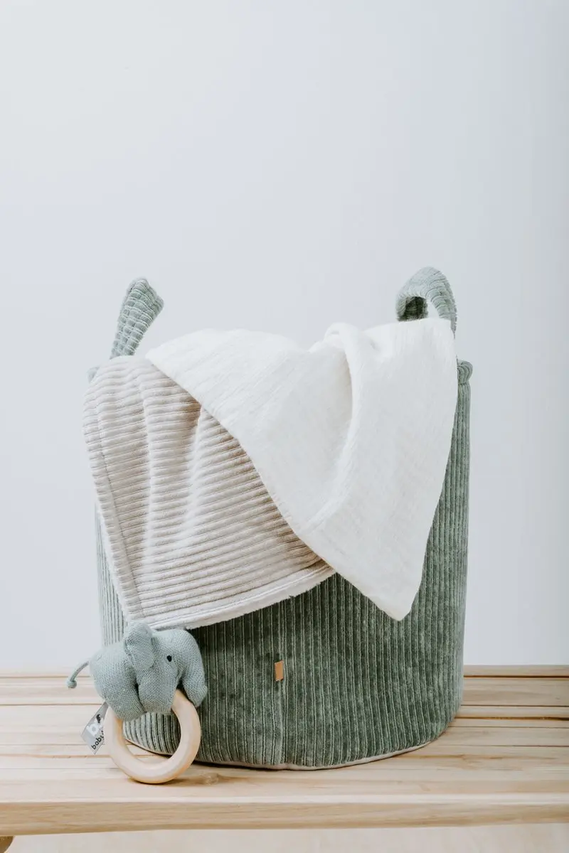 Baby's Only Opbergmand Sense - Zeegroen Ø38cm