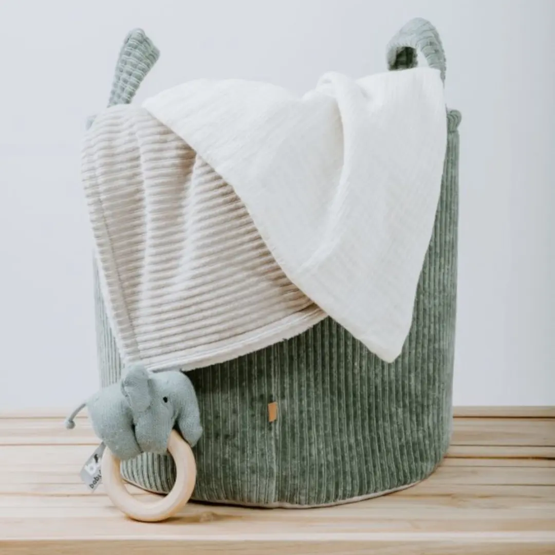 Baby's Only Opbergmand Sense - Zeegroen Ø38cm
