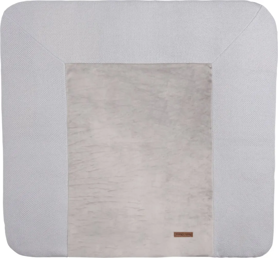 Baby's Only Aankleedkussenhoes Classic Zilvergrijs 75x85cm