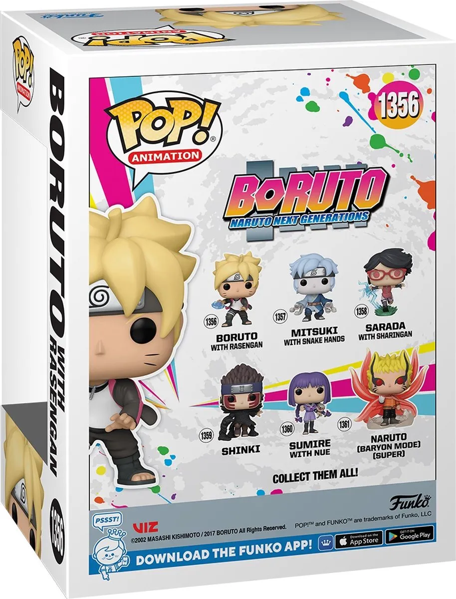 Funko Pop Boruto Rasengan Animation #1356 - 9,5 cm