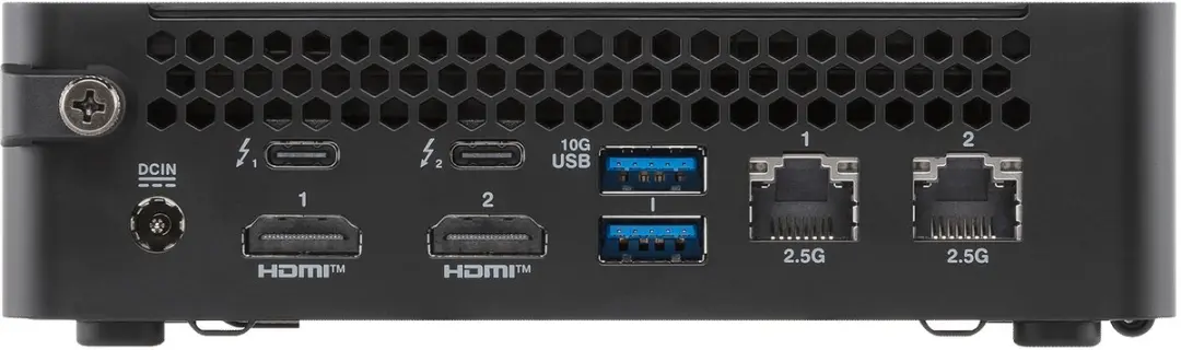 ASUS NUC 16 Pro RNUC16GDKU560002 Mini PC - Intel Core Ultra 5 325 - Zwart