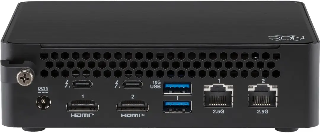 ASUS NUC 16 Pro RNUC16GDKU560002 Mini PC - Intel Core Ultra 5 325 - Zwart - afbeelding 6 van 6
