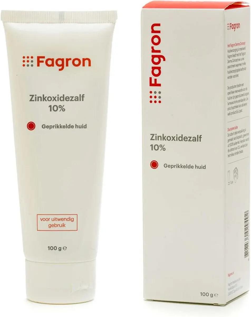 Fagron Zinkoxidezalf 10% 100g