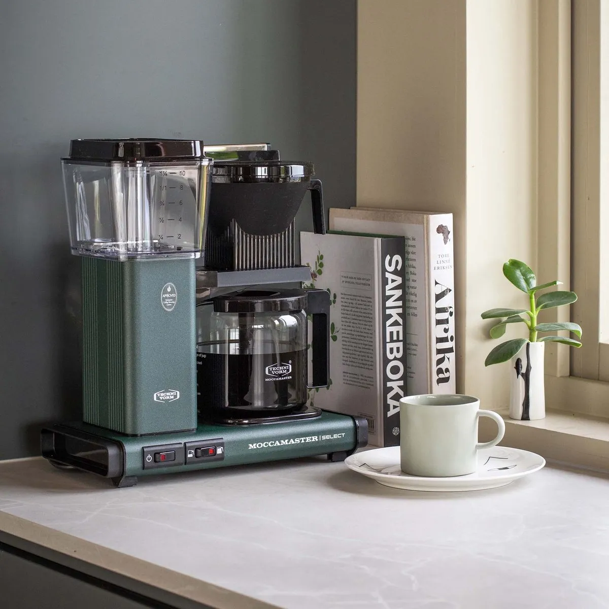 Moccamaster KBG Select Filterkoffiezetapparaat - 10 Kopjes - Forest Green