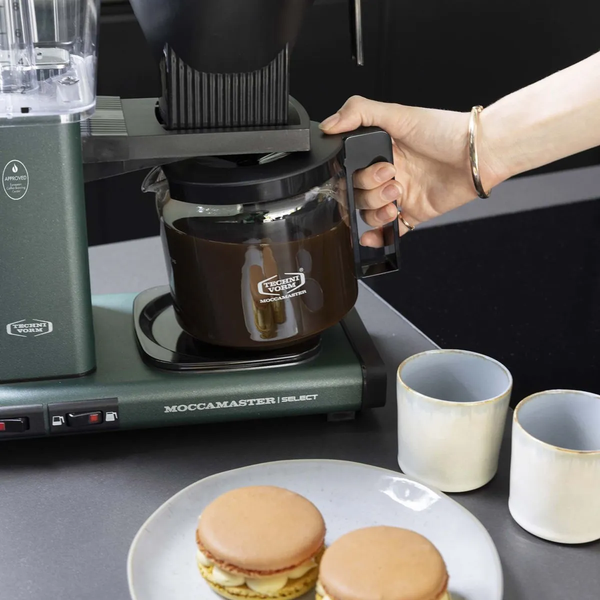 Moccamaster KBG Select Filterkoffiezetapparaat - 10 Kopjes - Forest Green