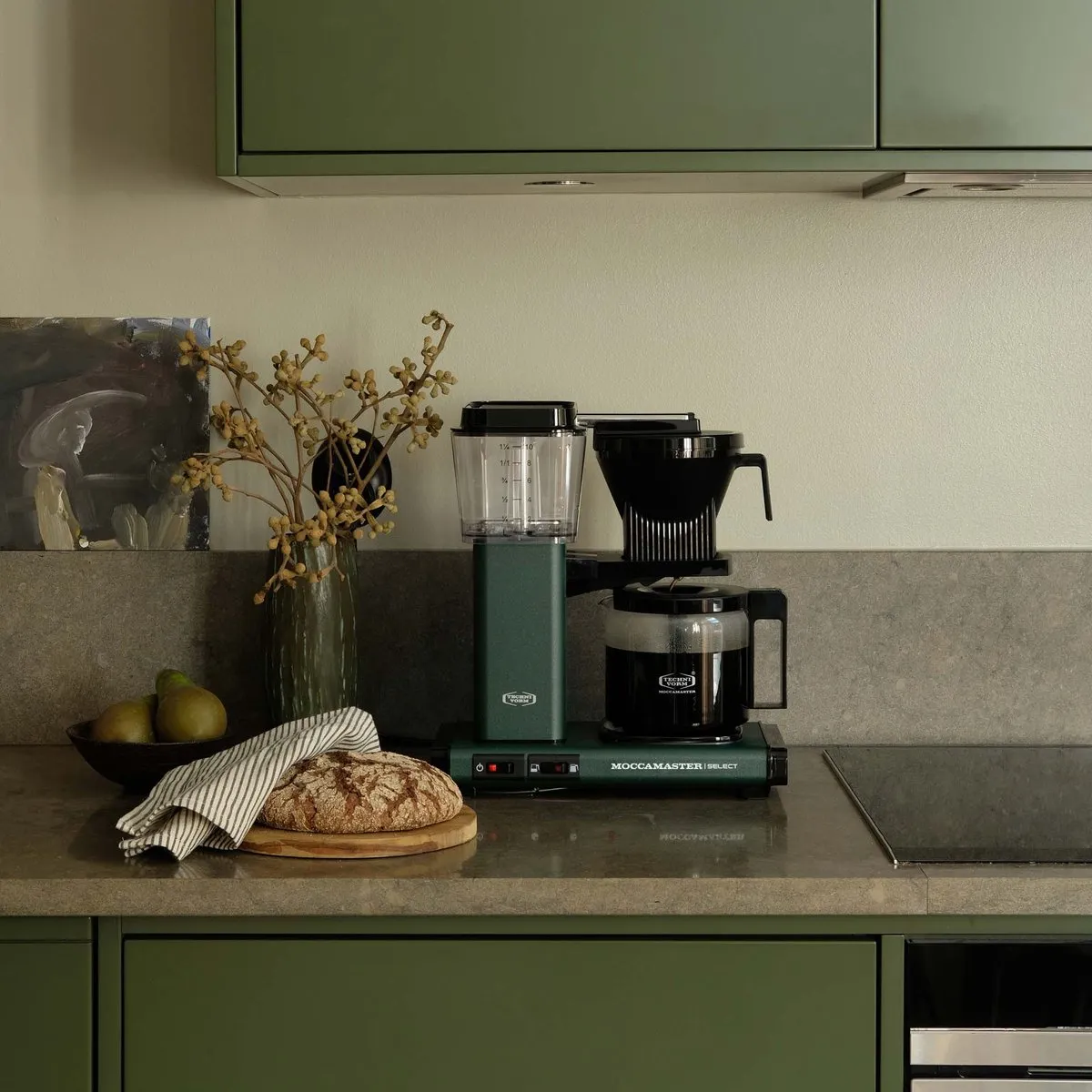 Moccamaster KBG Select Filterkoffiezetapparaat - 10 Kopjes - Forest Green