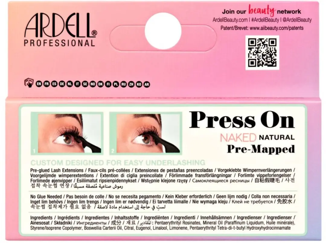 Ardell Press On Kunstwimpers Zwart
