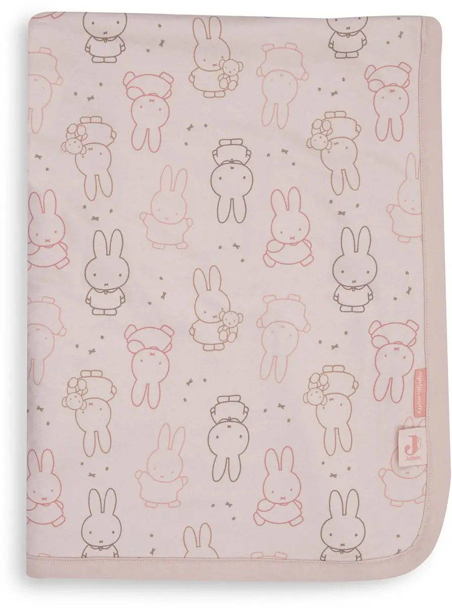 Jollein Miffy Moments Baby Deken Wieg 75x100cm
